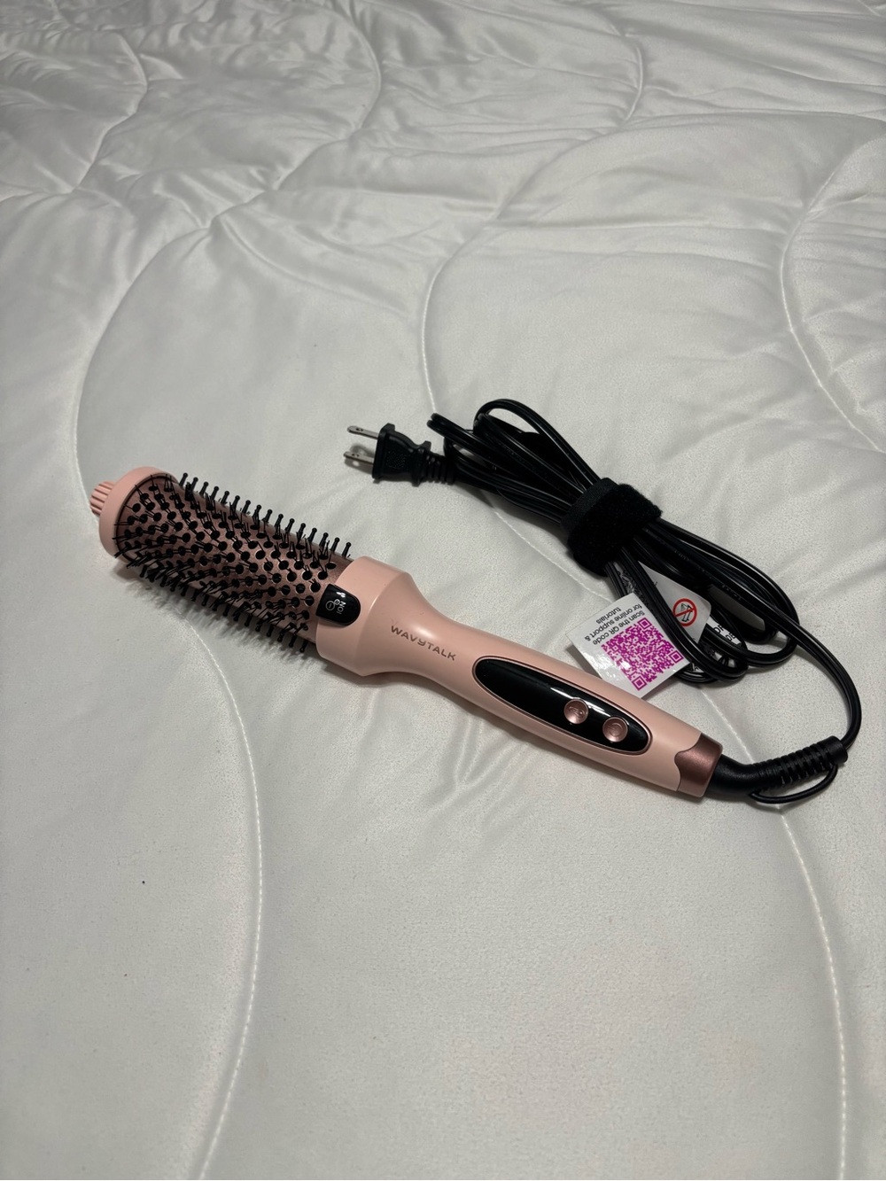 Wavytalk Rose Gold Hot Air Styling Brush - Volumize & Smooth